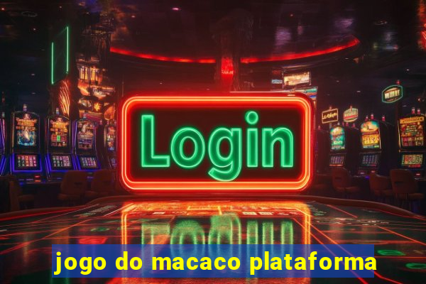 jogo do macaco plataforma